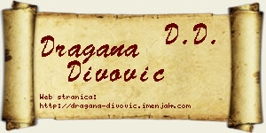 Dragana Divović vizit kartica